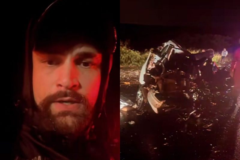 Vinicius Rodrigues, do BBB 24, relata o acidente de ônibus nas redes sociais