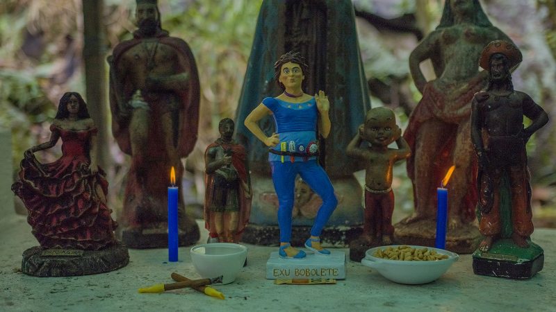 A escultura “Ex&uacute; Bobolete”, ser&aacute; uma das atra&ccedil;&otilde;es da exposi&ccedil;&atilde;o “BAFO!” que o artista e pesquisador Z&eacute; Kielwagen apresentar&aacute; em junho em Nova York (EUA) – Foto: Z&eacute; Kielwagen/Divulga&ccedil;&atilde;o