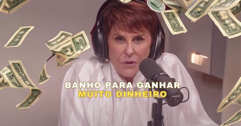 M&aacute;rcia ensina mais um ritual para ganhar muito dinheiro – Foto: Poddelas/Montagem/ND