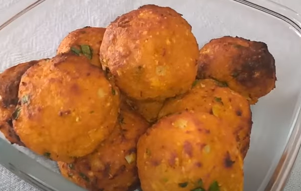 Receita de bolinho de frango