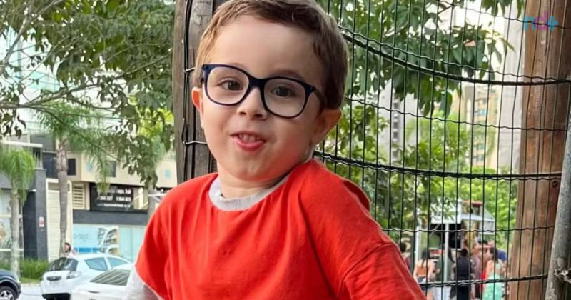 Raul, menino de 4 anos que luta contra doença rara