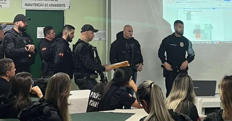 Policiais civis cumpriram mandados na manh&atilde; desta quinta-feira (11) – Foto: Divulga&ccedil;&atilde;o/Pol&iacute;cia Civil/ND