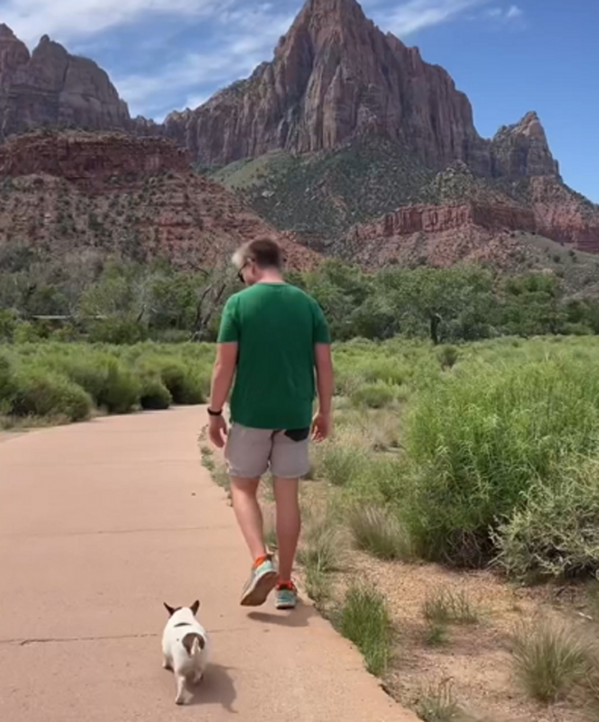 Vídeos da caminhada de Theo já alcançam mais de dez mil visualizações - Foto: Body By Theo/Reprodução/ND