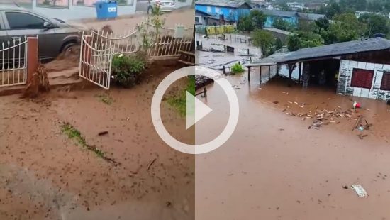 VÍDEO: Oeste catarinense soma prejuízos após chuva intensa