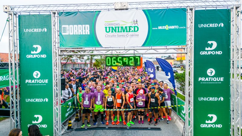 Corrida Unimed acontece em junho, com percursos de 5km e 10km