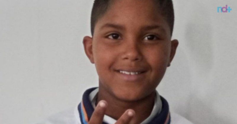 Imagem de Davi, menino de 11 anos morto em acidente de moto em Navegantes