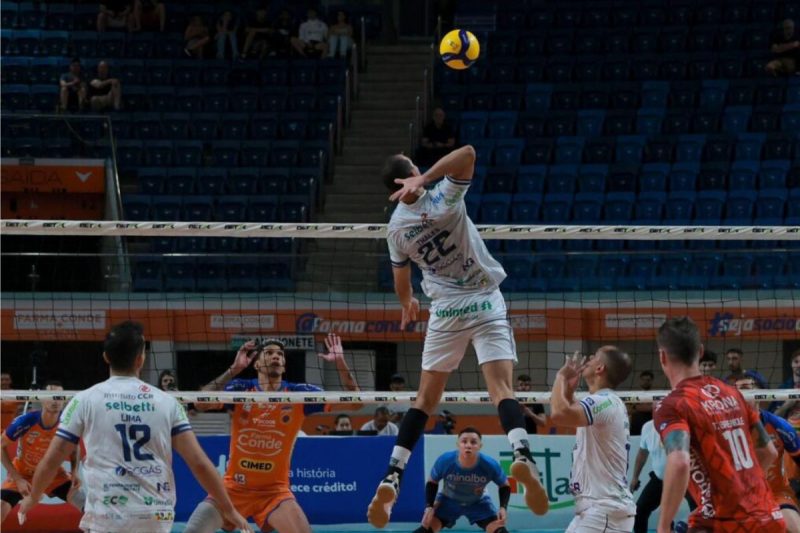 Joinville Vôlei é estreante na Superliga e conquistou primeira vitória da história nos playoffs