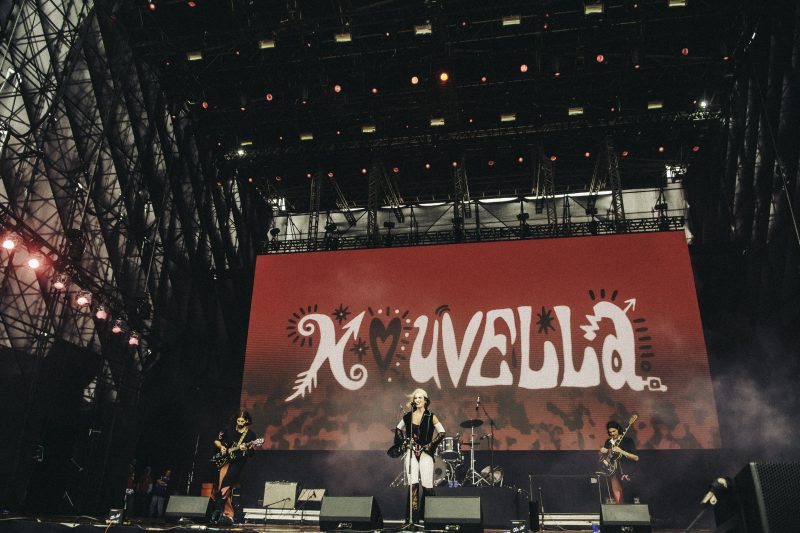 Banda Nouvella, de Florian&oacute;polis, abriu a edi&ccedil;&atilde;o brasileira do festival Lollapalooza, em S&atilde;o Paulo – Foto: Dan Pellicciari/Divulga&ccedil;&atilde;o