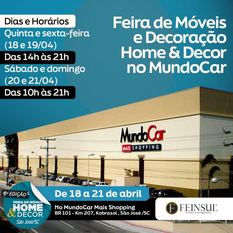 Feira de Móveis Home & Decor da Feinsul