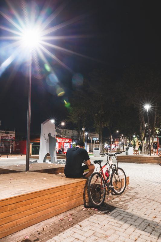 Palhoça já tem 100% do parque de iluminação pública modernizada com luminárias de tecnologia LED