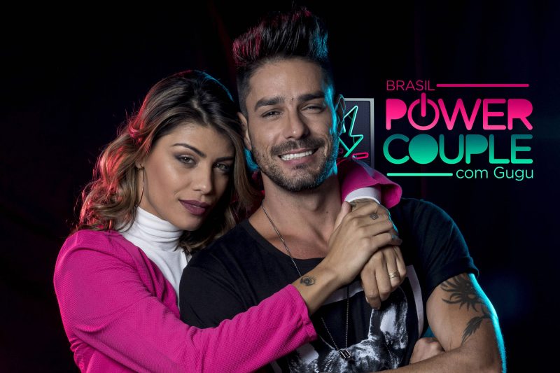 Franciele e Diego no Power Couple Brasil em 2018