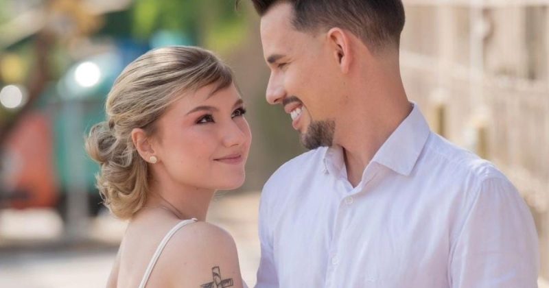 Jovem se declarou ao namorado, na &eacute;poca, ap&oacute;s receber diagn&oacute;stico – Foto: Reprodu&ccedil;&atilde;o/@isabelveloso/ND