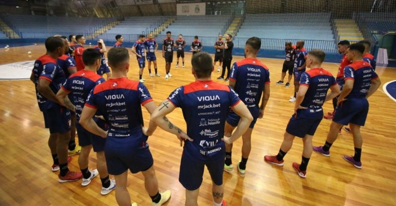 JEC Futsal quer vitória para manter liderança da Liga Nacional