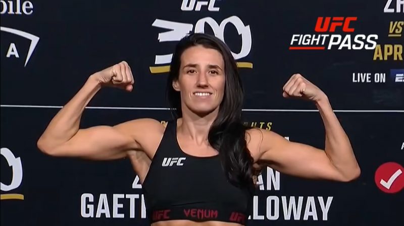 Marina vai lutar no UFC 300