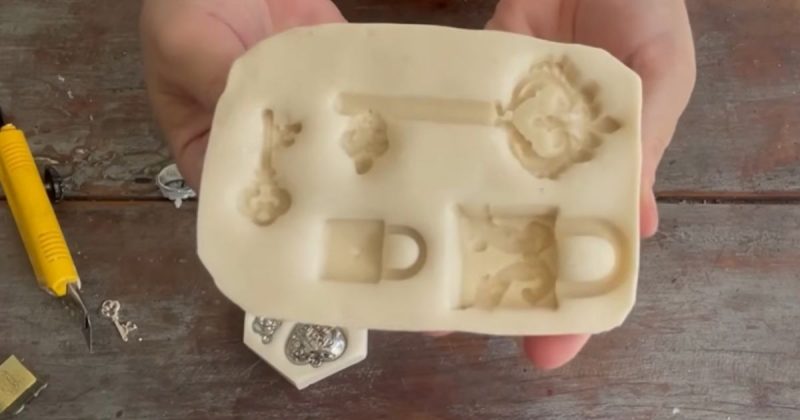 Molde de silicone pronto 