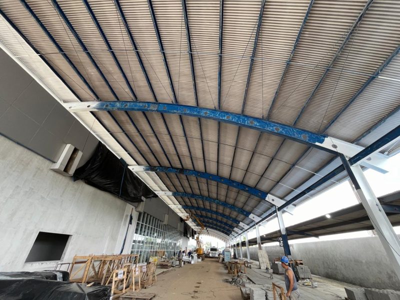 Obra do Multihospital de Florianópolis