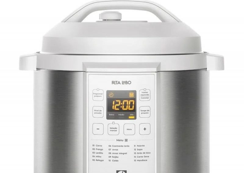 Panela de press&atilde;o el&eacute;trica &eacute; m&atilde;o na roda – Foto: Reprodu&ccedil;&atilde;o Internet