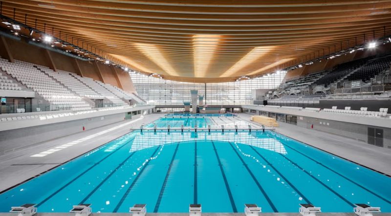 Jogos Olímpicos têm novo centro de natação