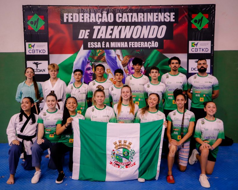 O município de Chapecó recebeu atletas de Taekwondo de toda Santa Catarina, para a Seletiva Estadual da modalidade.