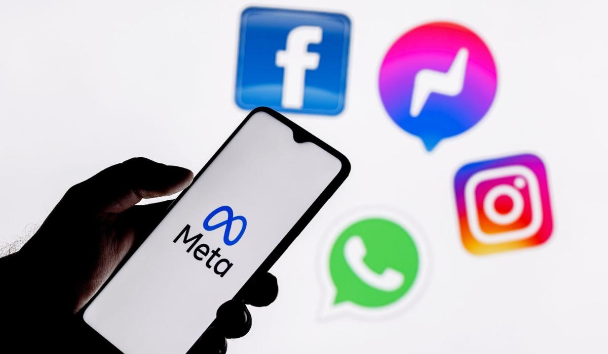 Ilustración abstracta de redes de comunicación y datos conectados