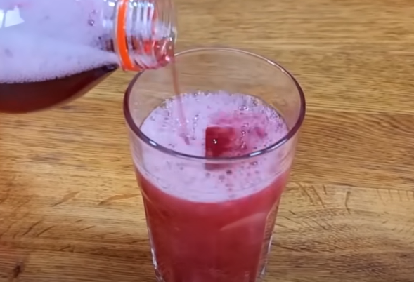 Receita de refrigerante saudável