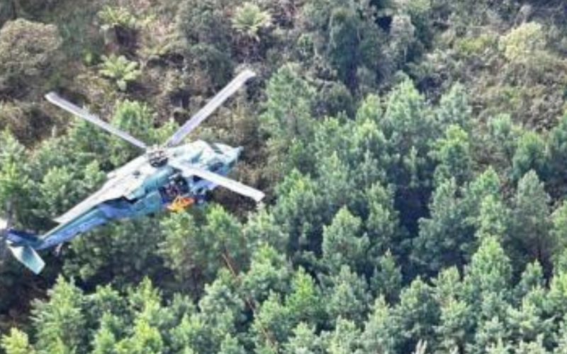 Resgate de piloto foi feito pela For&ccedil;a A&eacute;rea Brasileira – Foto: FAB/Reprodu&ccedil;&atilde;o/ND