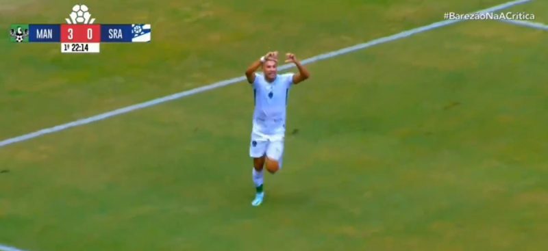 Roney tirou onda em gol inusitado