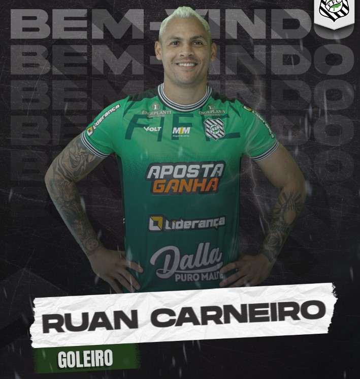 Ruan Carneiro é o novo goleiro do Figueirense