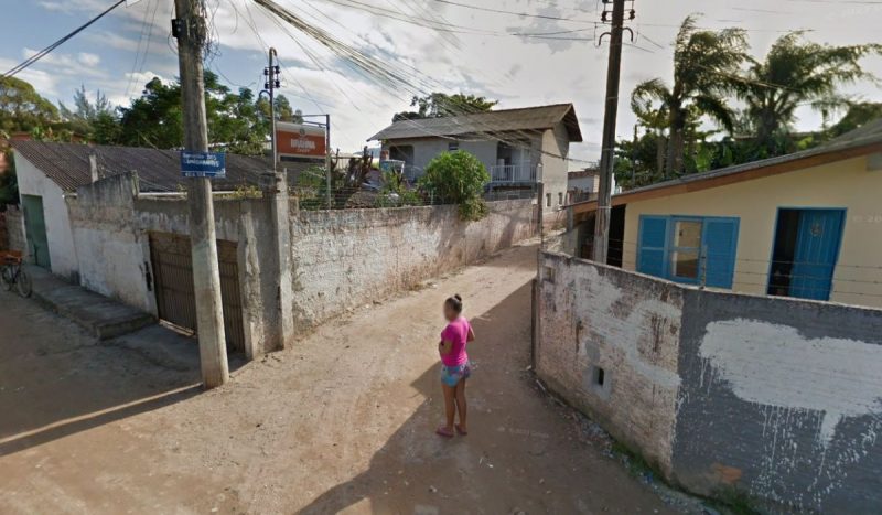 Foto mostra início da Servidão dos Imigrantes, no Ingleses, onde homem foi atacado por pitbulls