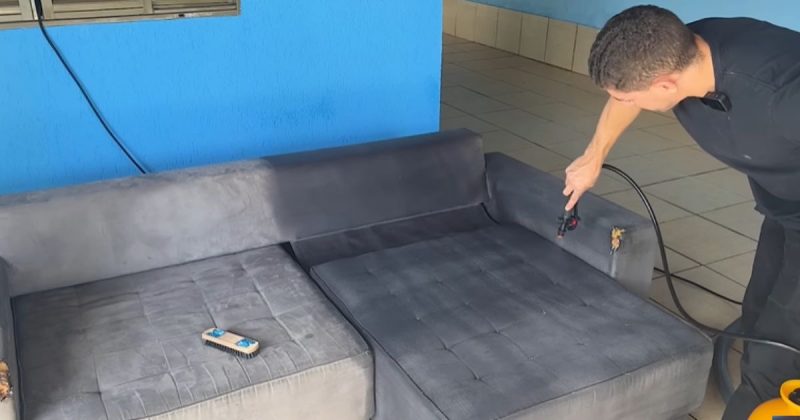 Profissional ensina a impermeabilizar sofá