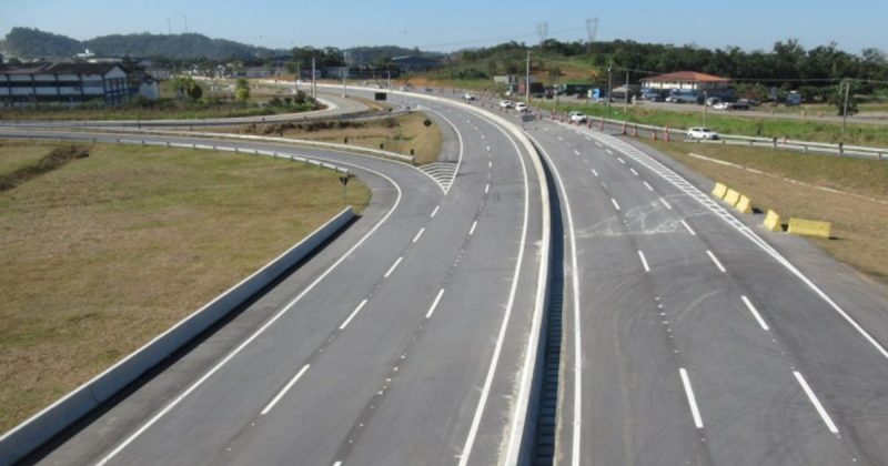 Trânsito ficará bloqueado e terá desvios para realização de obras na BR-280, em Guaramirim