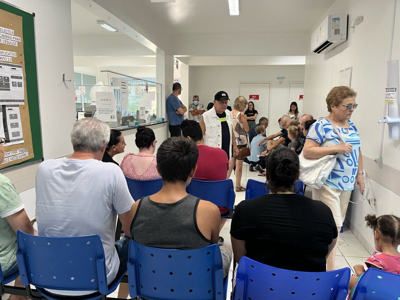 “Dia D” de vacina&ccedil;&atilde;o contra gripe – Foto: Prefeitura de Blumenau/Reprodu&ccedil;&atilde;o/ND