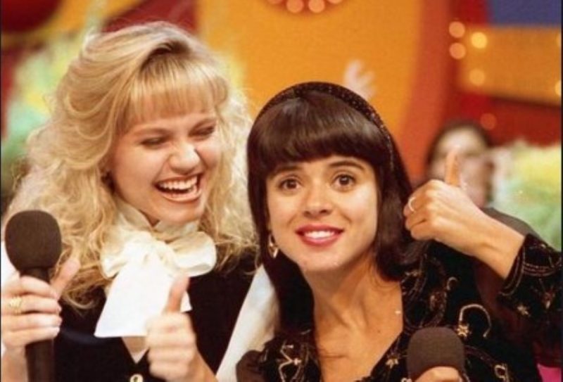 Xuxa e Mara Maravilha jutas em programa de televisão