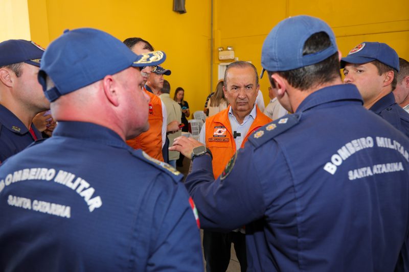 Governador Jorginho Mello criticou bloqueio de recursos pelo governo federal - Foto: Roberto Zacarias/SECOM/ND