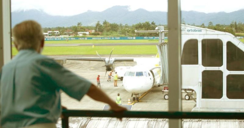 Aeroporto de Joinville registra a maior alta na movimentação de passageiros de SC em 2024