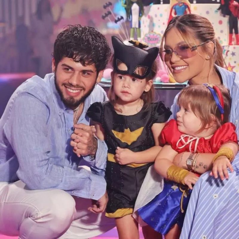 Filha de Virgínia e Zé Felipe ganha festa luxuosa de aniversário com show de Léo Santana