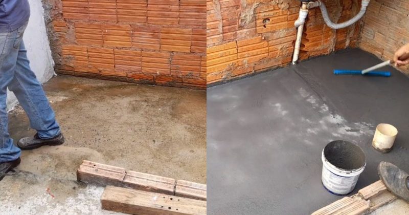 Aprenda passo a passo para renovar o seu piso – Foto: Reprodu&ccedil;&atilde;o/YouTube/ND