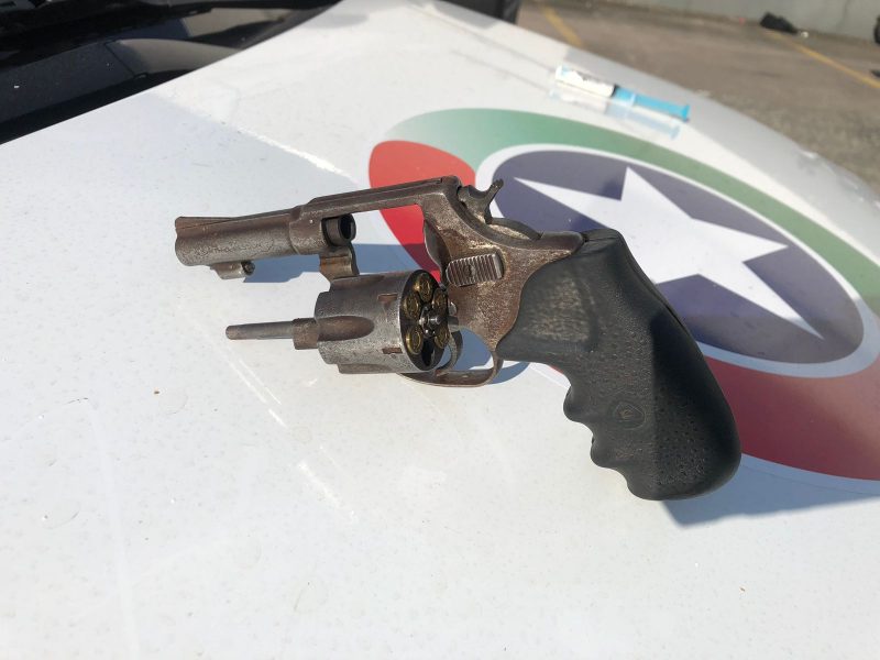 Imagem mostra arma usada na tentativa de homicídio