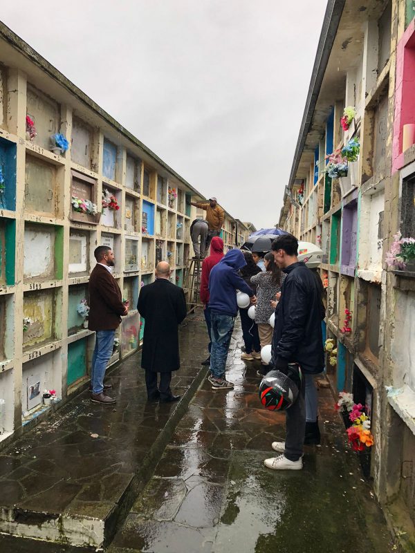 Os atos f&uacute;nebres foram custeados por volunt&aacute;rios – Foto: Divulga&ccedil;&atilde;o/ND