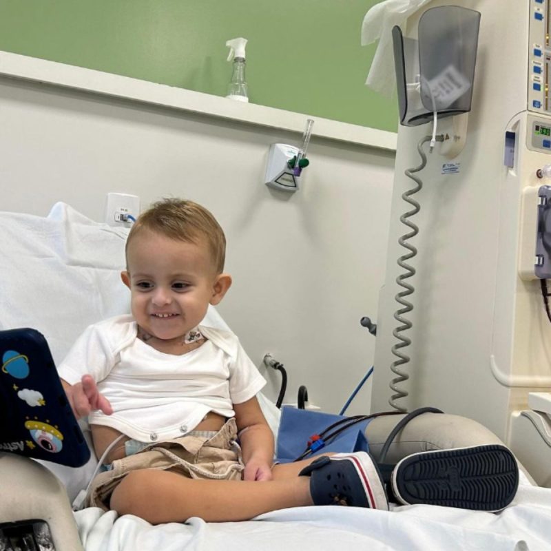 Ele nasceu com insufici&ecirc;ncia renal – Foto: Divulgado na internet/Reprodu&ccedil;&atilde;o/ND