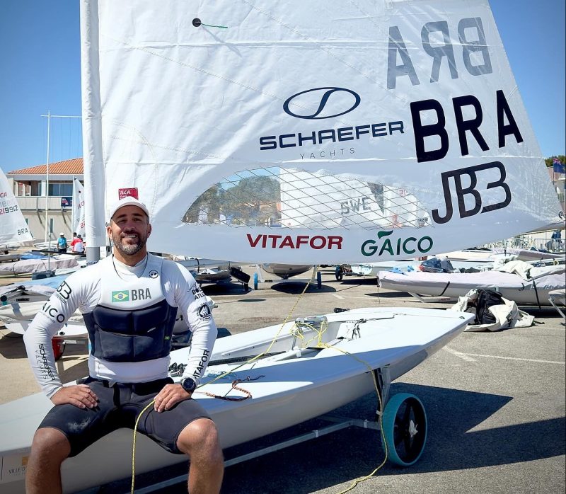 Bruno Fontes vai disputar a vela na Olimpíada de Paris 2024