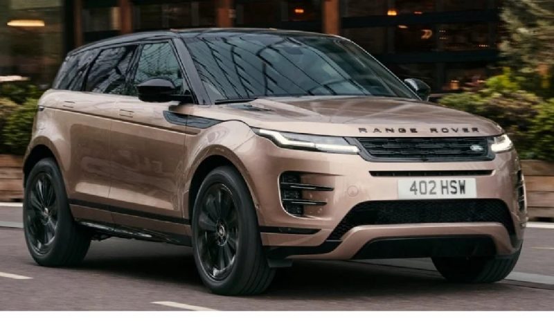 na foto aparece o carro range rover que é um dos carros mais luxuosos do mundo