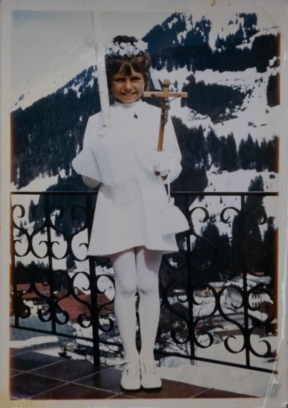 Evy tinha apenas 8 anos quando foi levada para a Casa Amarela de Innsbruck – Foto: Reprodu&ccedil;&atilde;o/Evy Mages/ND