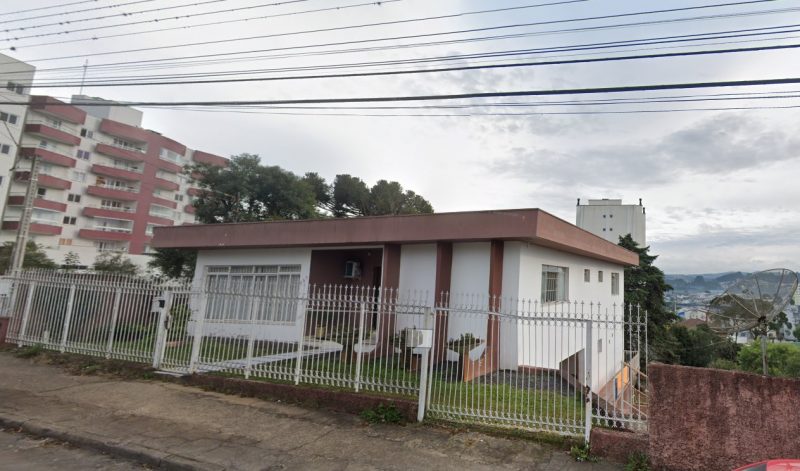 Casa Semiliberdade de Caçador está sob intervenção do governo do Estado - Foto: Google Maps/Reprodução/ND