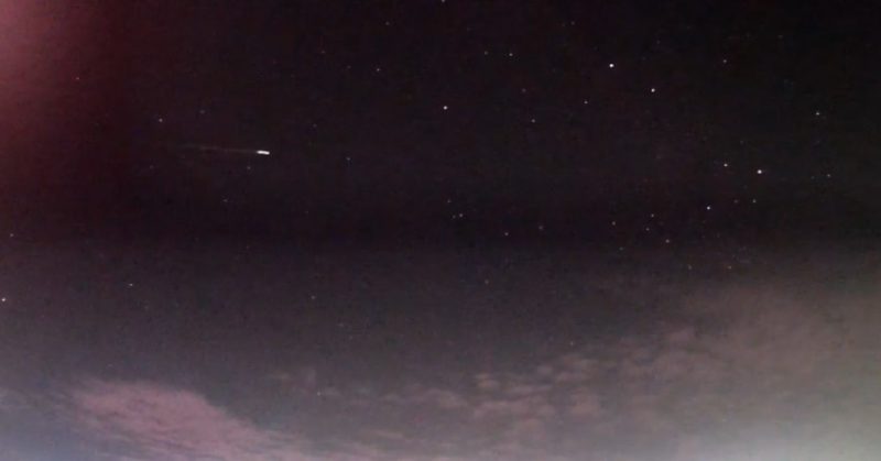 Partes del cometa Halley cruzan el cielo de SC y las imágenes son impresionantes