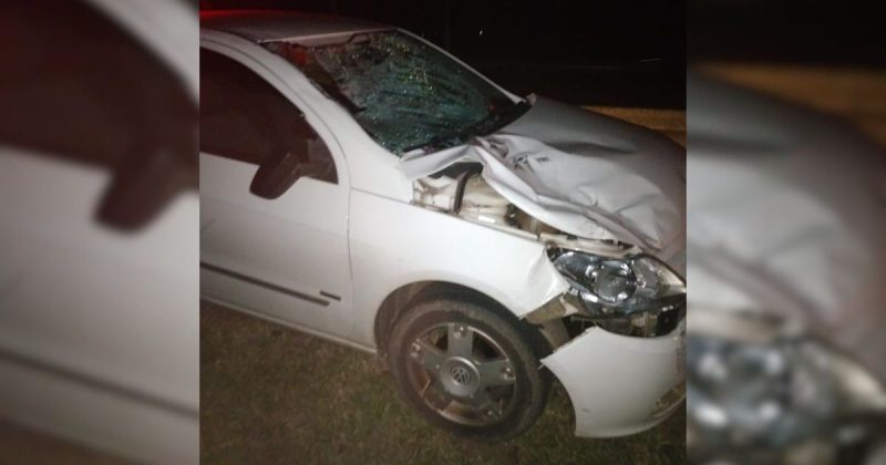 Ciclista foi atropelado por dois carros