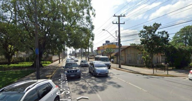 Avenida Santos Dumont em Joinville