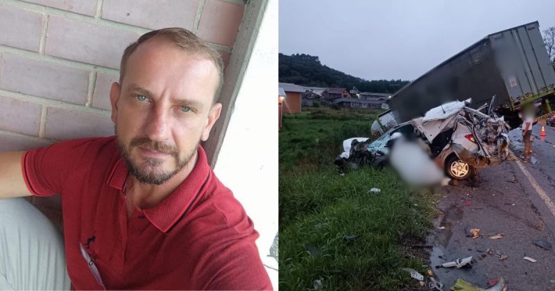 Motorista morto após colisão contra caminhão em SC era servidor público
