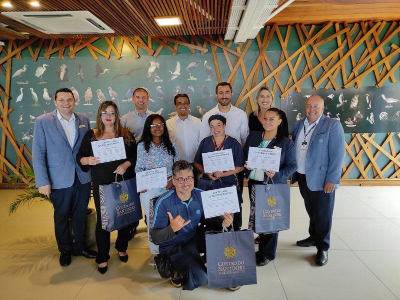 Resort oferece diversos benef&iacute;cios aos colaboradores, prezando pelo conforto, bem-estar e equil&iacute;brio entre vida pessoal e profissional – Foto: Resort Costao do Santinho/Divulga&ccedil;&atilde;o