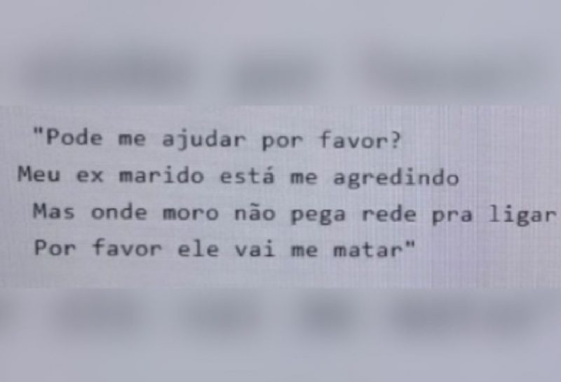 Polícia Civil recebeu o pedido de socorro na noite de quinta-feira (9), em Ituporanga; a mulher e o ex-marido foram localizados após trabalho em conjunto com a Polícia Militar 